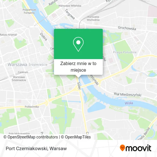 Mapa Port Czerniakowski