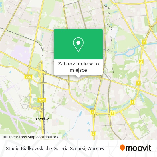 Mapa Studio Białkowskich - Galeria Sznurki