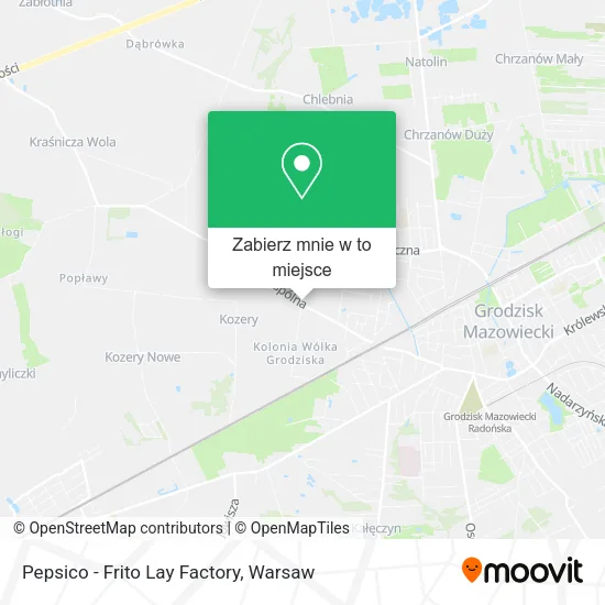 Mapa Pepsico - Frito Lay Factory
