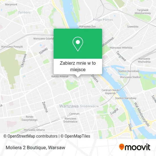 Mapa Moliera 2 Boutique