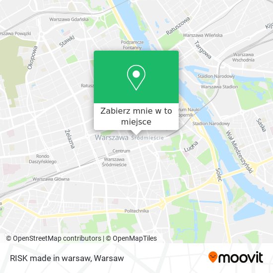 Mapa RISK made in warsaw