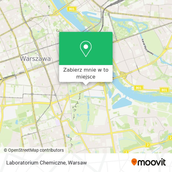 Mapa Laboratorium Chemiczne