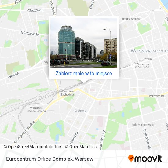 Mapa Eurocentrum Office Complex