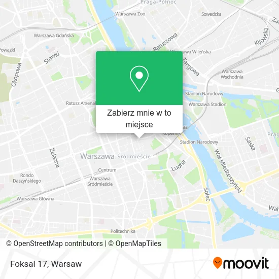 Mapa Foksal 17