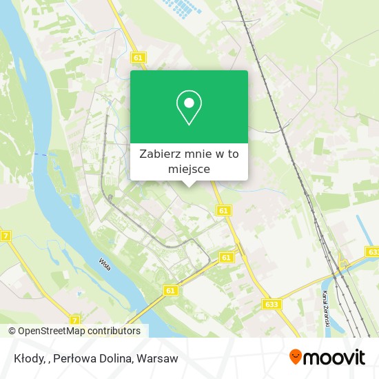 Mapa Kłody, , Perłowa Dolina