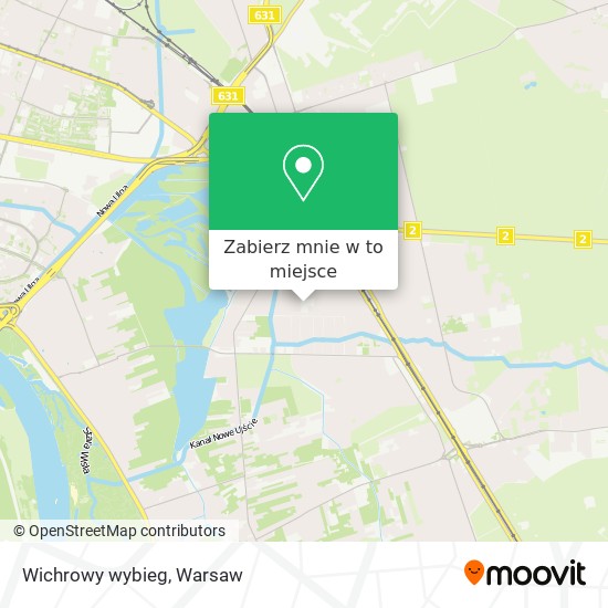 Mapa Wichrowy wybieg