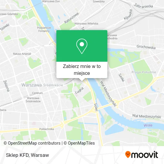 Mapa Sklep KFD