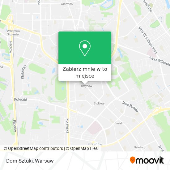 Mapa Dom Sztuki