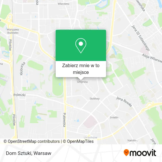Mapa Dom Sztuki