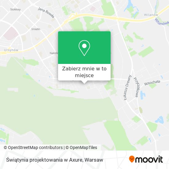 Mapa Świątynia projektowania w Axure