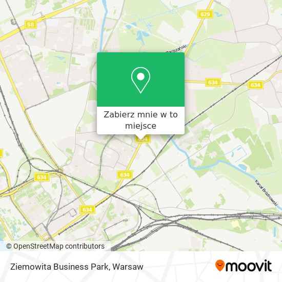 Mapa Ziemowita Business Park