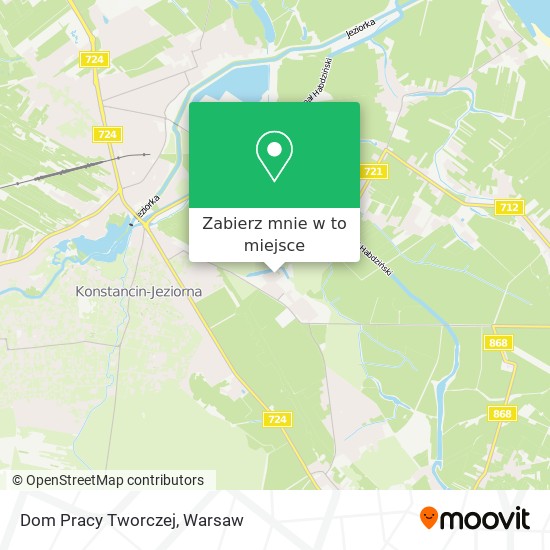 Mapa Dom Pracy Tworczej