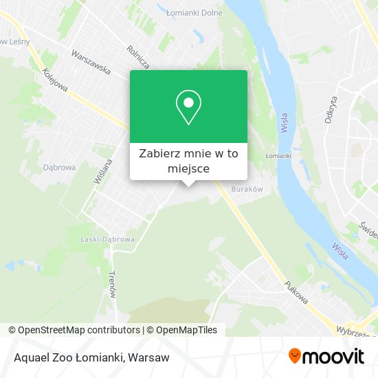 Mapa Aquael Zoo Łomianki