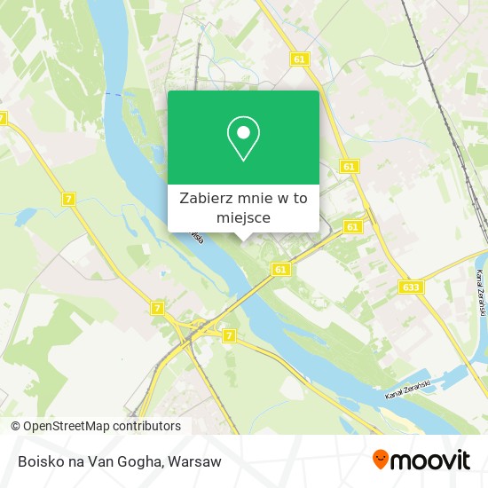 Mapa Boisko na Van Gogha