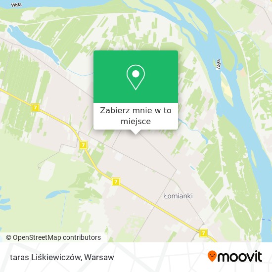 Mapa taras Liśkiewiczów