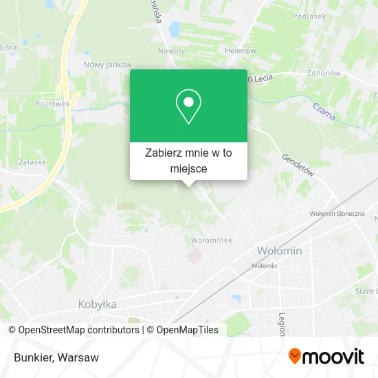 Mapa Bunkier