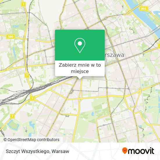 Mapa Szczyt Wszystkiego