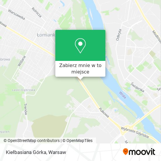 Mapa Kiełbasiana Górka