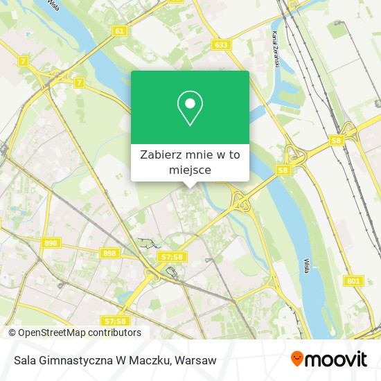 Mapa Sala Gimnastyczna W Maczku