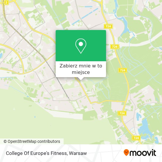 Mapa College Of Europe's Fitness