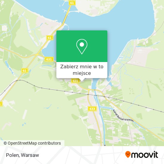 Mapa Polen