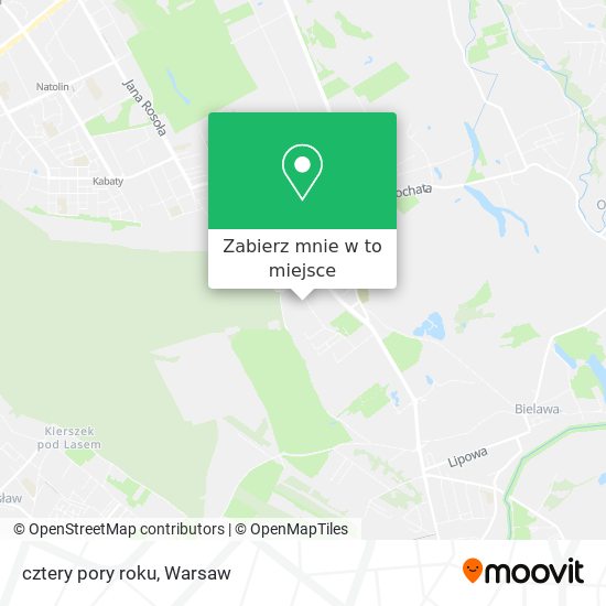 Mapa cztery pory roku