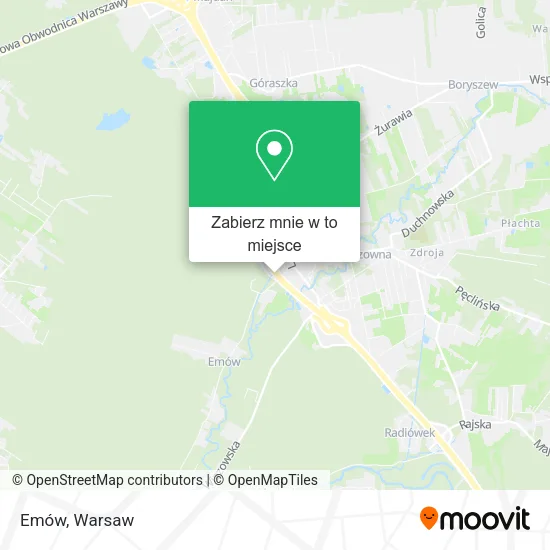 Mapa Emów