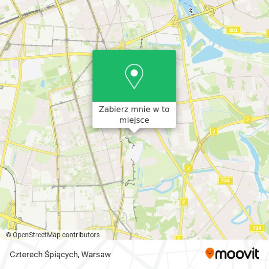 Mapa Czterech Śpiących