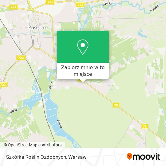 Mapa Szkółka Roślin Ozdobnych