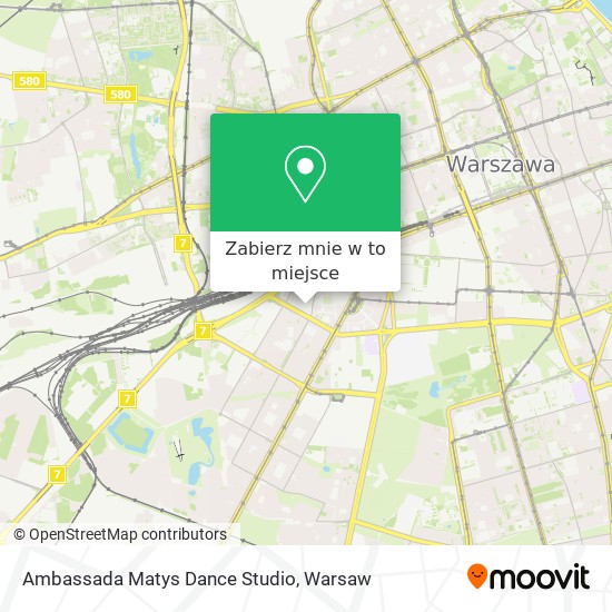 Mapa Ambassada Matys Dance Studio