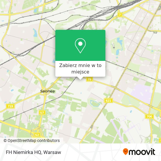 Mapa FH Niemirka HQ