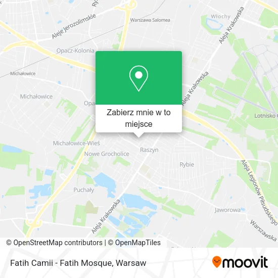Mapa Fatih Camii - Fatih Mosque