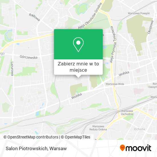 Mapa Salon Piotrowskich