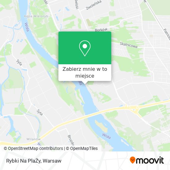 Mapa Rybki Na PlaŻy