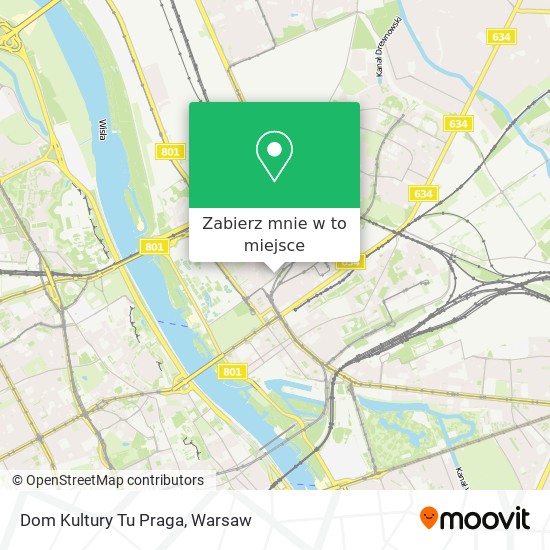 Mapa Dom Kultury Tu Praga