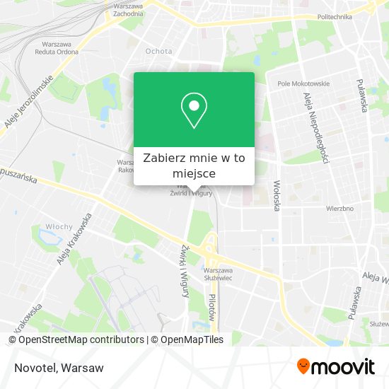 Mapa Novotel