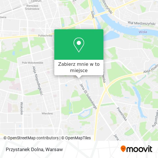 Mapa Przystanek Dolna