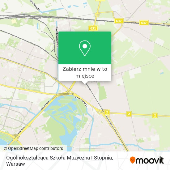 Mapa Ogólnokształcąca Szkoła Muzyczna I Stopnia