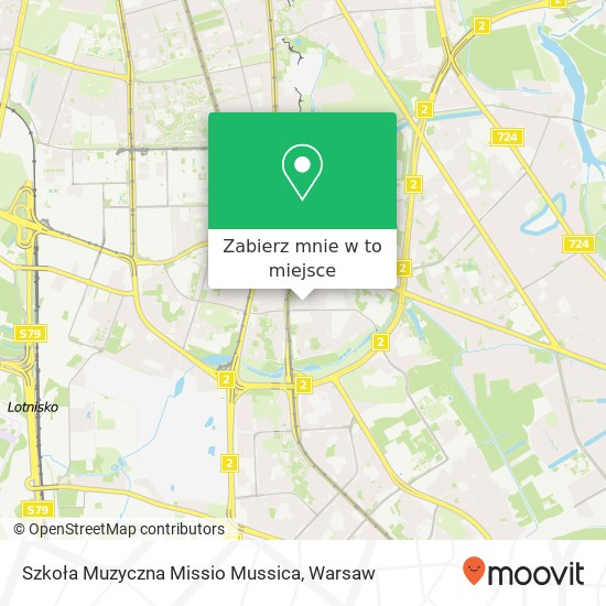 Mapa Szkoła Muzyczna Missio Mussica