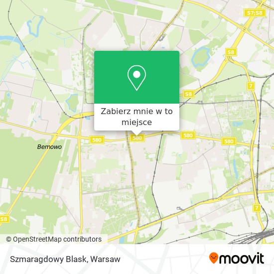 Mapa Szmaragdowy Blask