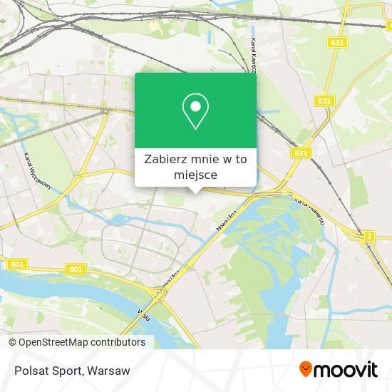 Mapa Polsat Sport