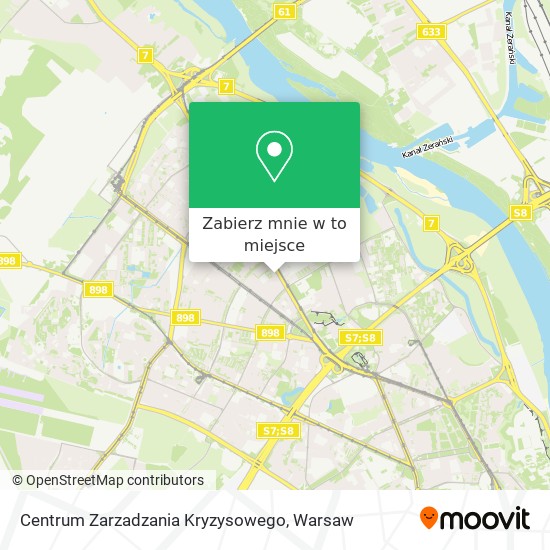 Mapa Centrum Zarzadzania Kryzysowego