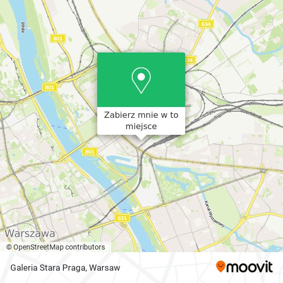 Mapa Galeria Stara Praga