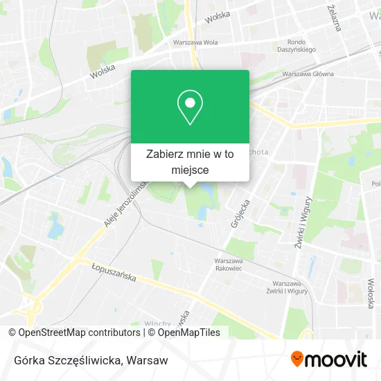 Mapa Górka Szczęśliwicka