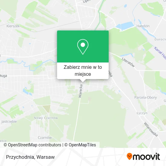 Mapa Przychodnia