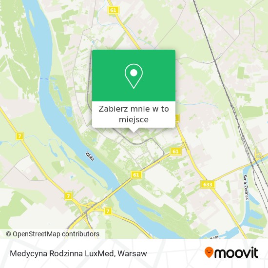 Mapa Medycyna Rodzinna LuxMed