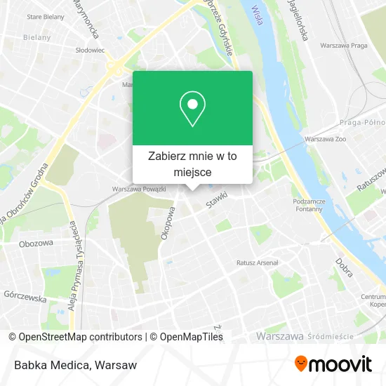 Mapa Babka Medica