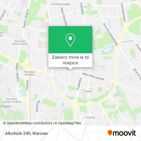 Mapa Alkohole 24h