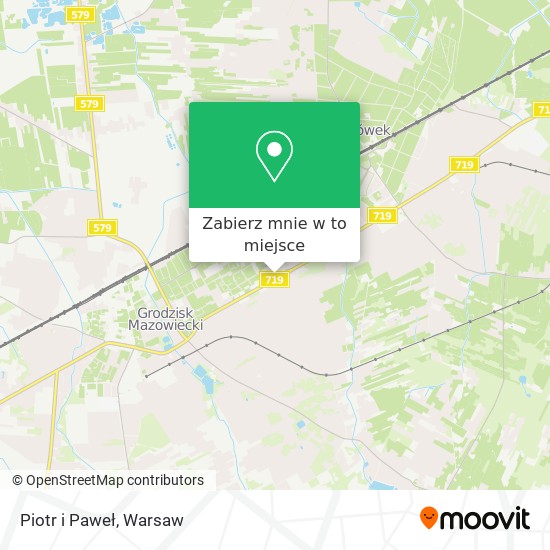 Mapa Piotr i Paweł