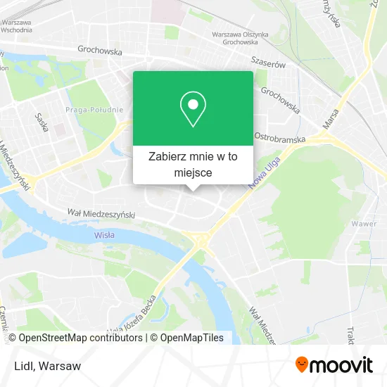 Mapa Lidl